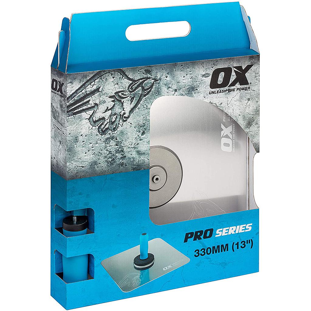 OX Pro Palette de plâtrier en Alu 330x330mm