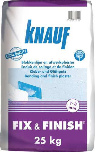 KNAUF FIX FINISH - 25Kg 40/Pal